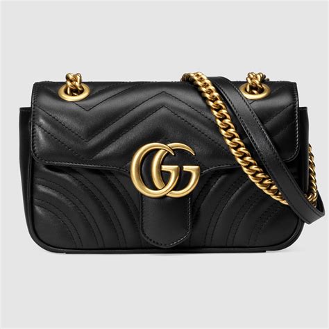 mini black gucci purse